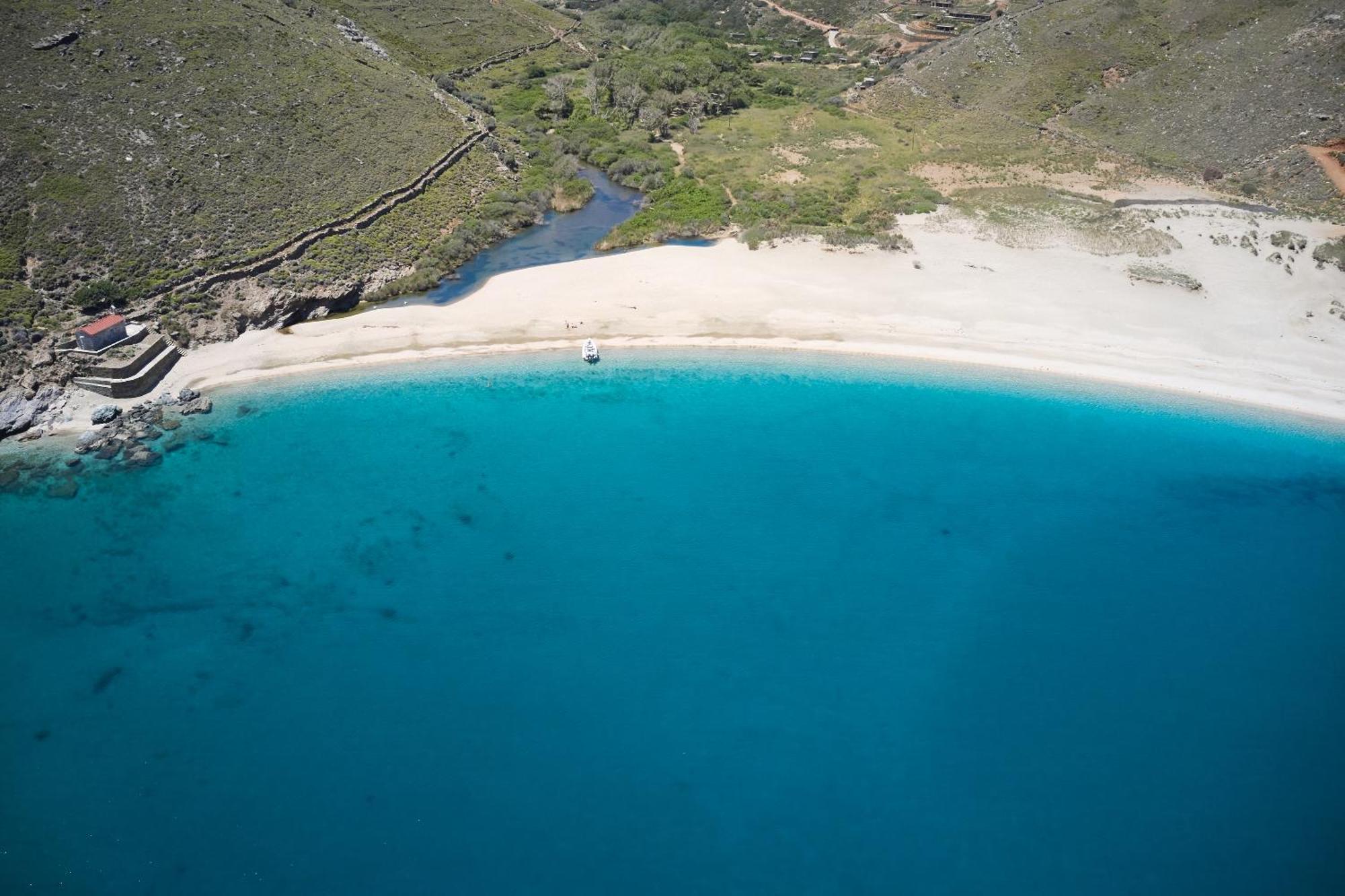 Onar Andros Pensionat Achla Exteriör bild