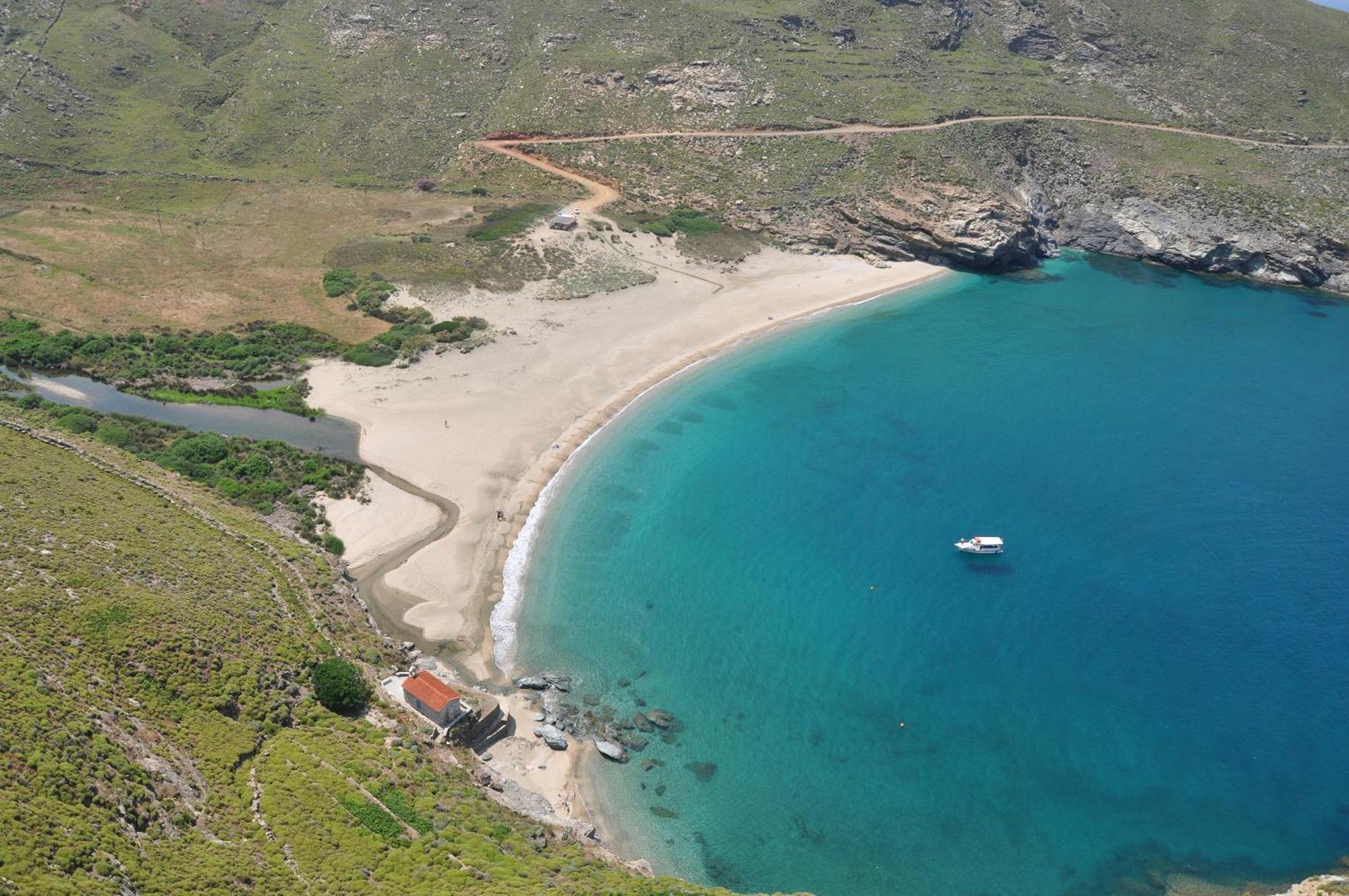 Onar Andros Pensionat Achla Exteriör bild